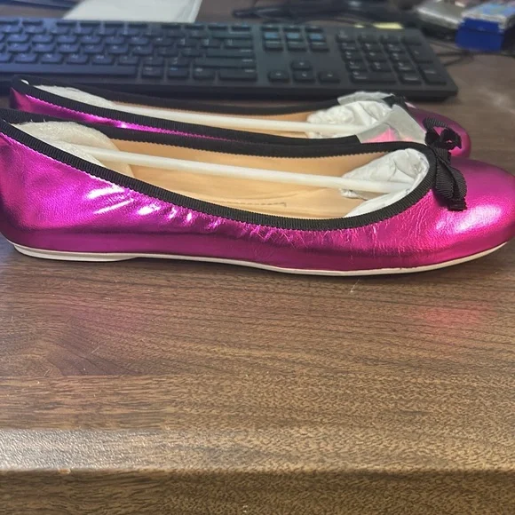 Marc by Marc Jacobs Metallic Pink Flats - Picture 7 of 7